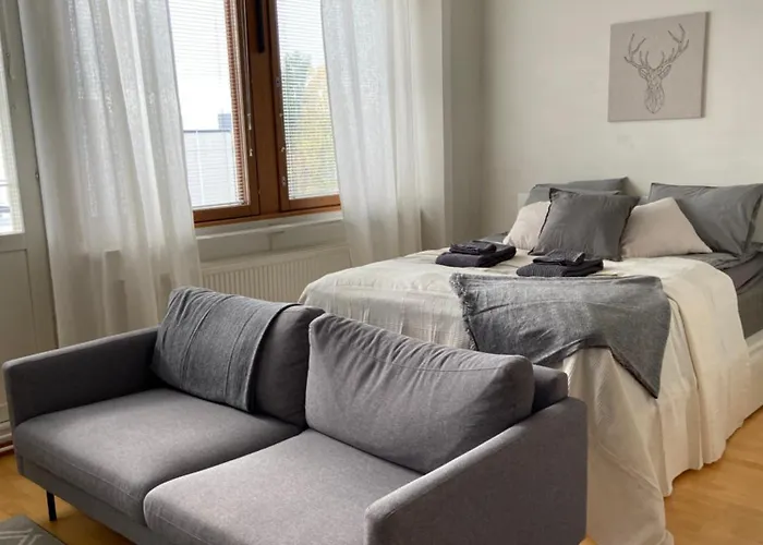 Kodikas Rovaniemen Keskustassa アパート